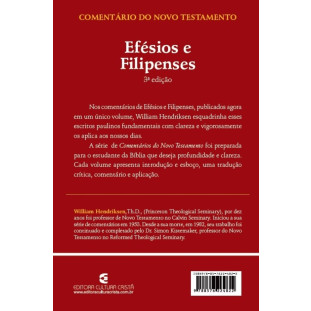 Comentário do NT - Efésios e Filipenses - 3ª edição