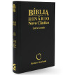 Bíblia e Hinário RA 063 Letra Grande - capa dura preta